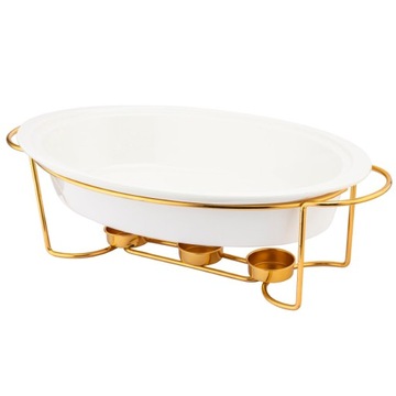 Керамическая форма с подогревом и крышкой для запекания Altom Design 1,4 л.