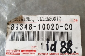 DRŽÁKY ČIDLA PARKOVÁNÍ TOYOTA C-HR (_X1_) 8934810020 1.8L HYBRID