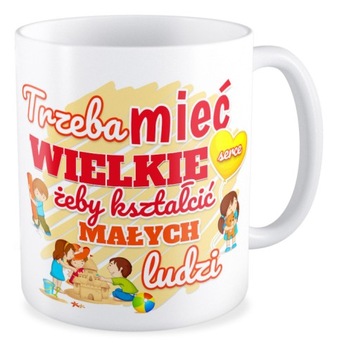 Kubek prezent DZIEŃ NAUCZYCIELA SZKOŁA PRZEDSZKOLE