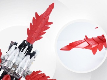 Модель динозавра RAPTOR подвижная складная ZA4372