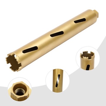 Ø 63MM * 450MM ПРОФЕССИОНАЛЬНАЯ СУХАЯ СВЕРЛИТЕЛЬНАЯ СТАНОК КОРОНКА ПИЛА