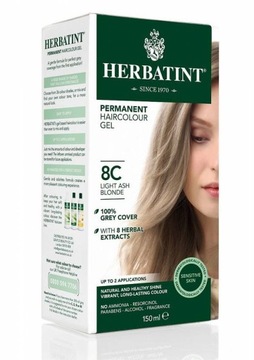 Herbatint Farba 8C Jasny Popielaty Blond 150 ml