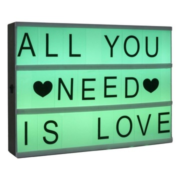 Лайтбокс LED FRAME CINEMA LAMP A4 82 ELEMENTS