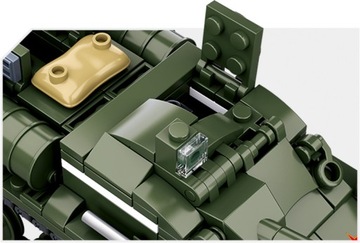 Танк Bricks СУ-85 Разрушитель Армия 2 фигурки АРМИЯ + мотор + 2 LEGO ОРУЖИЯ