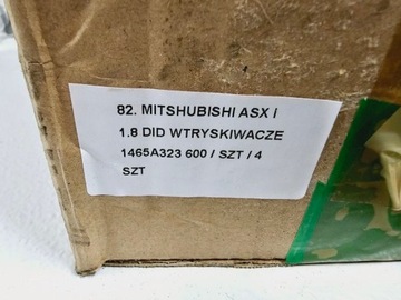 MITSUBISHI ASX 1 I 1.8 DID VSTŘIKOVACÍ TRYSKA VSTŘIKOVAČE PALIVA 1465A323