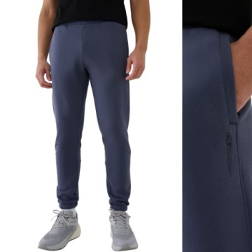 SPODNIE MĘSKIE 4F DRESOWE SPORTOWE JOGGERY DRESY NA CO DZIEŃ