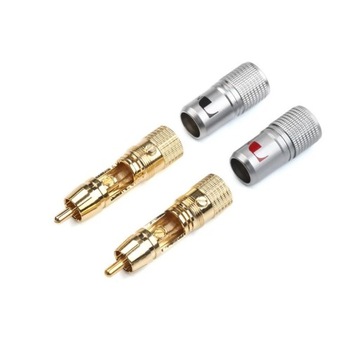 Разъемы Nakamichi HQ Stereo RCA/CINCH 4 шт.