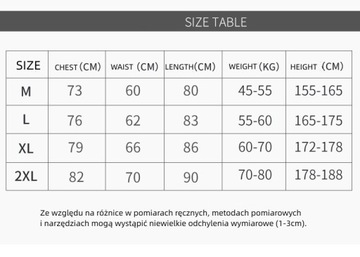 ODZIEŻ SURFINGOWA, STROJE KĄPIELOWE L