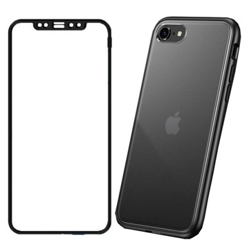 ETUI ARMOR REZCH SLIM MAT+SZKŁO 9D DO IPHONE 7/8
