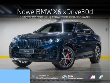 BMW X6 G06 SUV Facelifting 3.0 30d 298KM 2025 BMW X6 xDrive30d 298 KM mHEV - Kamera 360 - Hak Holowniczy - HarmanKardon