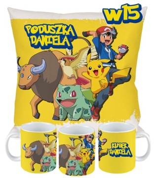 НАБОР ПОДУШЕК POKEMON PIKACHU + ПОДАРОК ​​НА ИМЕНИ РАЗЛИЧНЫЕ ДИЗАЙНЫ