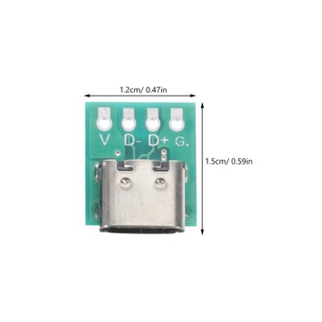 РАЗЪЕМНАЯ ПЛАТА USB TYPE-C 12 ШТ.