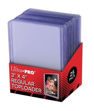 Ultra Pro Toploader Regular Ultra Clear 3×4