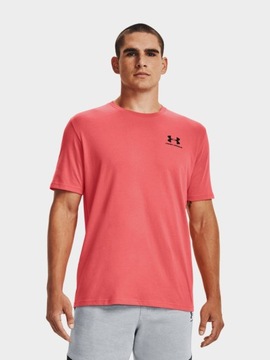 KOSZULKA MĘSKA UNDER ARMOUR T-SHIRT SZYBKOSCHNĄCA BAWEŁNA SPORT 1326799-690