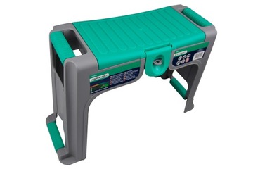 Садовый табурет на коленях с местом для хранения и стулом