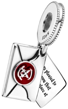 Charms Zawieszka Charms Srebro 925 List HP Trusky