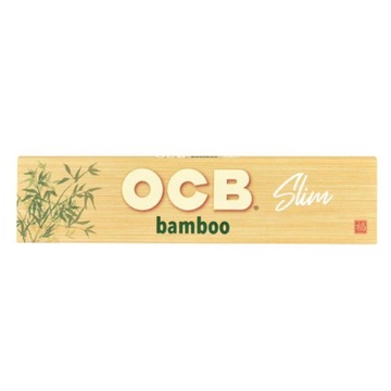 Bibułki bletki Bibułki Ocb Slim Bamboo 50szt