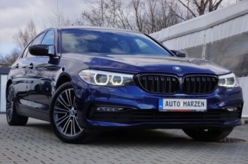 BMW Seria 5 G30-G31 Limuzyna 520d 190KM 2017 BMW Seria 5 2.0 Diesel 190 KM, 4x4, Navi, Kamera, LED, Polskora, Hak, GWAR