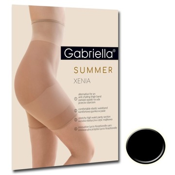 Szorty Majtki przeciw otarciom Summer Xenia Gabriella 3/4 (M/L) Nero