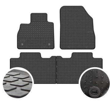 Gumové Koberce pro Renault Espace V 2015-2021 4ks