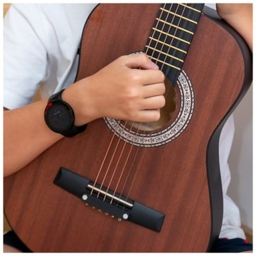 GITARA AKUSTYCZNA 1/2 NN AG 34 + KOSTKI + AKORDY