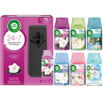 Air Wick Freshmatic Księżycowa Lilia + 7 wkładów