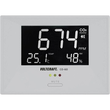 Miernik jakości powietrza VOLTCRAFT CO-60, CO2