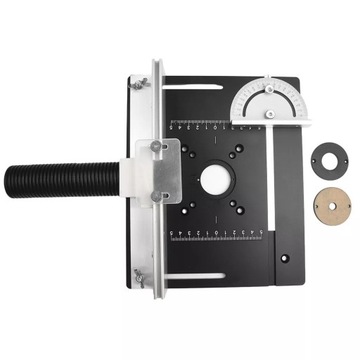 АЛЮМИНИЕВАЯ ПЛИТА ДЛЯ ФРЕЗЕРНОГО СТАНКА ВСТАВКИ ДЛЯ СТОЛА ЧЕРНАЯ ПЛИТА