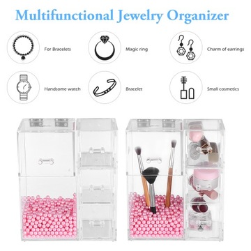 1 шт., акриловый держатель для органайзера для макияжа