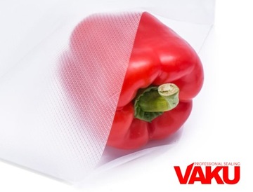 ПАКЕТЫ ПАКЕТЫ ДЛЯ ВАКУУМНОЙ УПАКОВКИ Фольга с накаткой 25х40 см 50 шт.