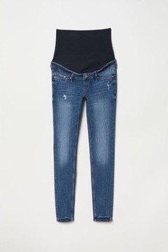 Spodnie Jegginsy MAMA Skinny Jeans H&M r.54
