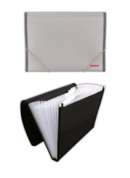 Портфель 12 відділень PP-4302 сіра PENMATE