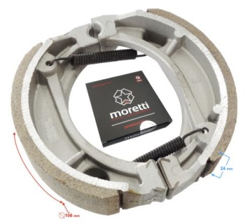 Задние тормозные колодки Benzer WS 50 Router Bassa