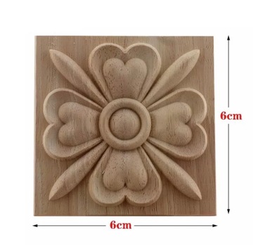 DREWNIANY DEKOR MEBLOWY RENOWACJA SZTUKATERIA 6cm