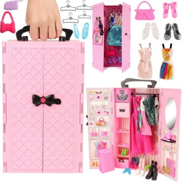 Шкаф Складной для одежды + куклы