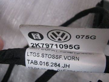 2K7971095G INSTALACE NÁRAZNÍKU PŘEDNÍ CADDY