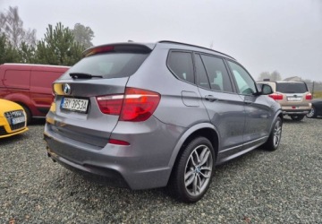 BMW X3 F25 SUV 2.0 20d 190KM 2015 BMW X3 2,0 190 KM Automat F1 Navi Xenon PDC 2.0 Diesel 190KM, zdjęcie 3