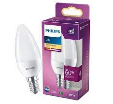 PHILIPS Żarówka LED B38 E14 7W =60W 2700K świeczka