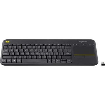 Клавиатура LOGITECH K400 Plus серая