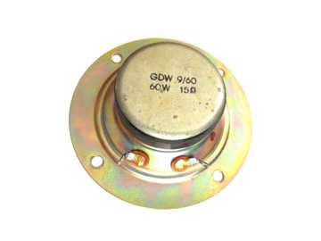 Głośnik GDW 9/60 wysokotonowy 15 R / 60 W TONSIL średnica 9 cm, wys. 29 mm