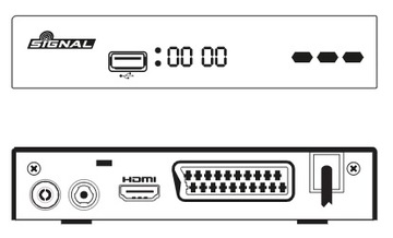 Тюнер DVB-T2 HEVC, декодер сигнала ТВ PVR T2-BOX
