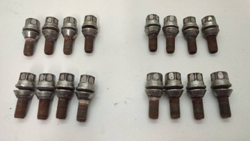 ŚRUBY FELG ALUMINIOWYCH KÓŁ RENAULT CLIO III M12 1,5
