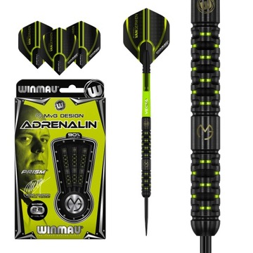 Rzutki Lotki Dart Winmau MvG ADRENALIN 22g Wolfram