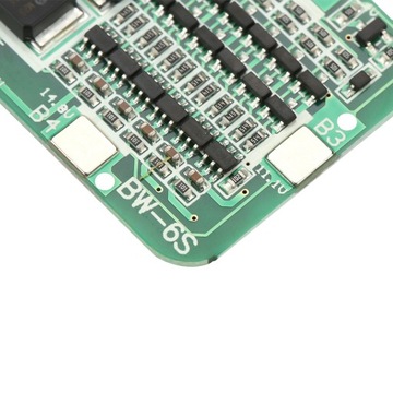 6S 15A 22V 24V Плата защиты аккумулятора PCB