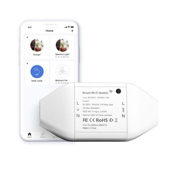Inteligentny przełącznik WiFi Meross Apple HomeKit