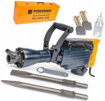 МОЛОТОК ДЛЯ РАЗРУШЕНИЯ ДЛЯ КОВКИ 45J HEX 3000W