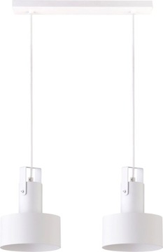 SIGMA Nowoczesna lampa LED RIF PLUS 2 lampa wisząca BIAŁY LED