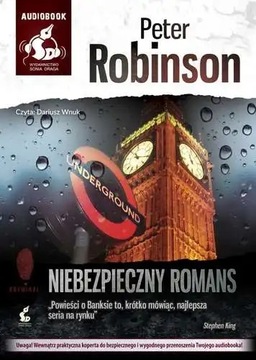 Niebezpieczny romans Peter Robinson CD Audiobook NOWA