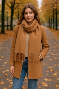 Теплый женский шаль