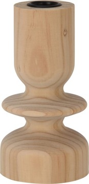 ŚWIECZNIK DREWNIANY 15 CM